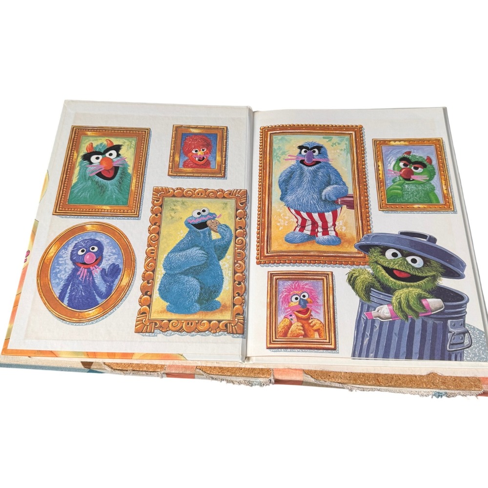 Sesame Street The Runaway Soup and Other Stories Golden Book 1987 Muppets Grover - Picture 3 of 4